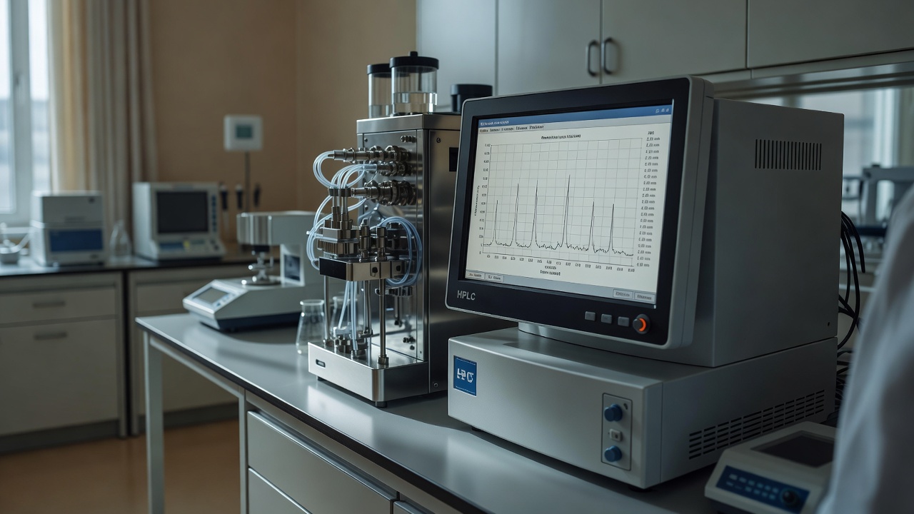 GSP HPLC analysis quality control